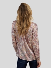 Image sur Blouse en soie imprimée