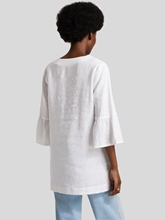 Bild von Lange Bluse aus Leinen