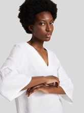 Bild von Lange Bluse aus Leinen