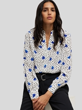 Bild von Seidenbluse mit Print BANORA