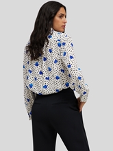 Bild von Seidenbluse mit Print BANORA