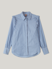 Image sur Chemise à rayures et froufrou