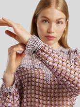 Bild von Bluse mit Print und Rüschen
