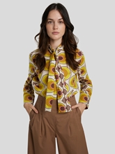 Bild von Bluse mit Retro-Print