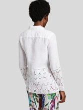 Bild von Hemdbluse mit Lochstickerei