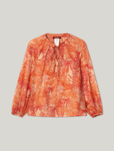 Bild von Bluse mit Palmen Print