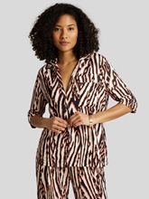 Bild von Bluse mit Zebra-Print