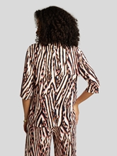 Bild von Bluse mit Zebra-Print