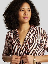 Bild von Bluse mit Zebra-Print