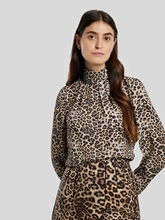 Bild von Bluse mit Leo-Print