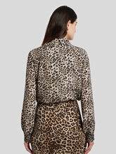 Bild von Bluse mit Leo-Print