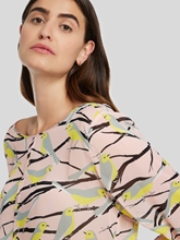 Bild von Bluse mit Vogel-Print