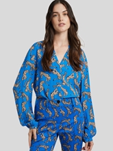 Bild von Bluse mit Leo-Print