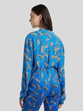 Bild von Bluse mit Leo-Print