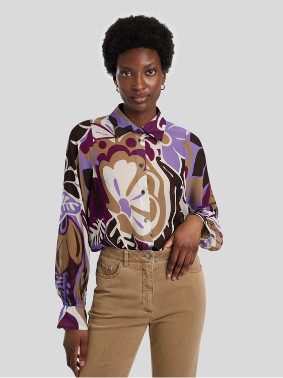 Bild von Bluse mit Flower-Print