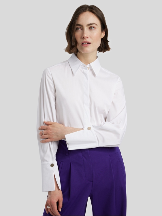 Bild von Hemdbluse aus Baumwoll-Mix