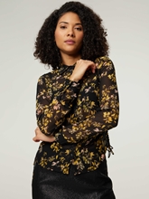Bild von Bluse mit floralem Print EGDA
