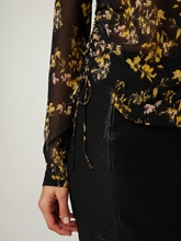 Bild von Bluse mit floralem Print EGDA
