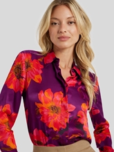 Image sur Blouse soie imprimée LUZYN