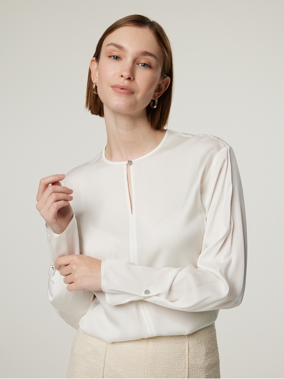 Bild von Bluse aus Seide BINALEA