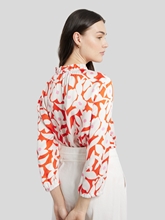 Image sur Blouse imprimée