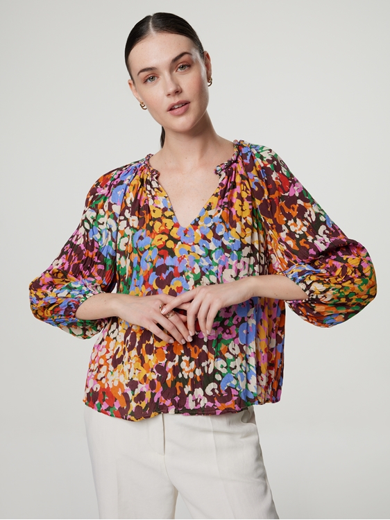 Bild von Bluse mit Allover-Print