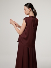 Bild von Blusentop mit Stehkragen