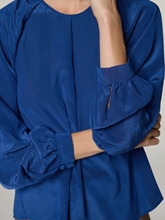 Bild von Bluse mit Faltendetails