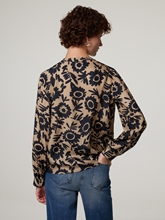 Bild von Seidenbluse mit Print