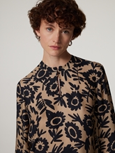 Bild von Seidenbluse mit Print