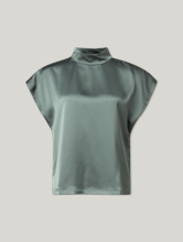 Image sur Top chemisier en satin