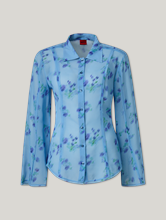 Image sur Blouse avec imprimé EKKRIS