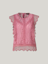 Image sur Top avec dentelle