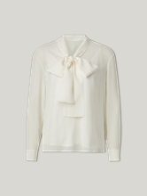 Bild von Seidenbluse mit Schluppe CROTONE