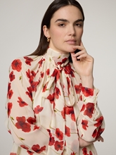 Bild von Seidenbluse mit Schluppe PANIA