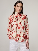Bild von Seidenbluse mit Schluppe PANIA