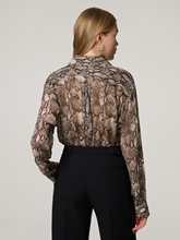 Bild von Oversized Bluse aus Crêpe