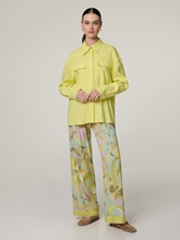 Bild von Bluse mit Leinen