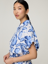 Image sur Blouse avec imprimé