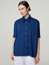 Bild von Kurzarmbluse im Oversized Fit