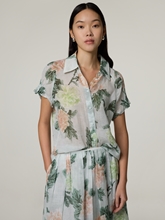 Bild von Kurzarmbluse aus Ramie