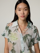 Bild von Kurzarmbluse aus Ramie