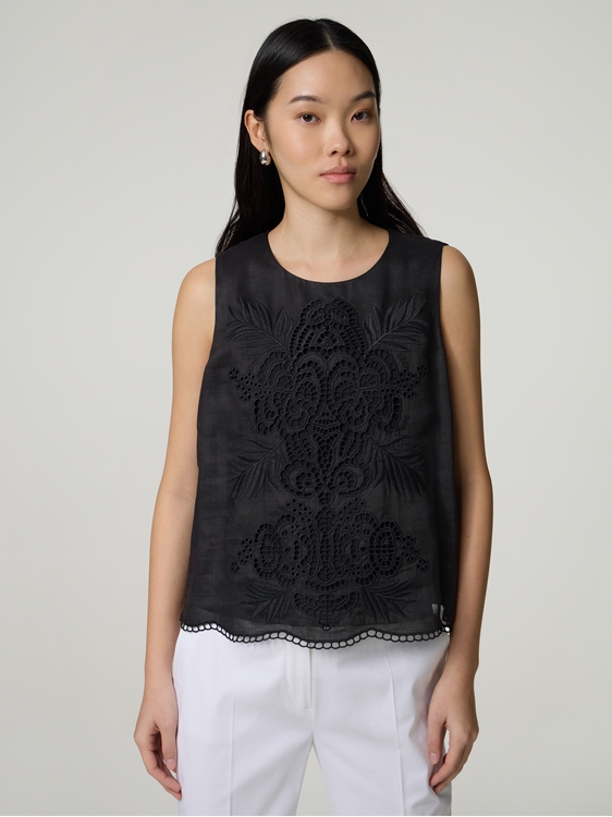 Image sur Spitzenbluse Top