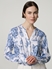 Image de Seiden Printbluse