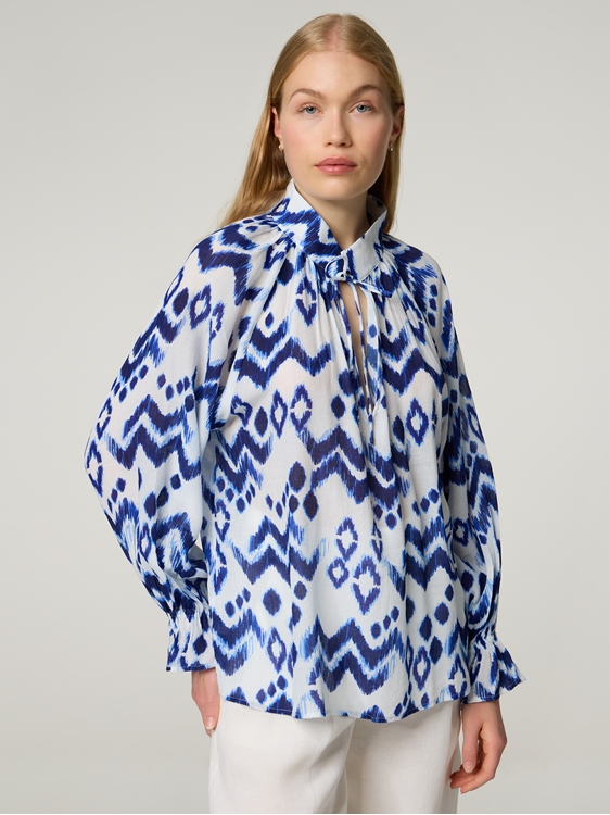 Image sur  Blouse en crêpe CASSISADEA