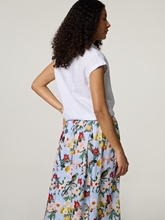 Image sur Blouse à manches courtes en lin