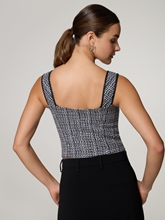 Bild von Top aus Tweed CUSENE