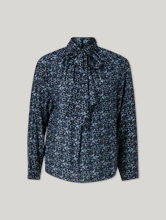 Bild von Schluppenbluse mit Seide