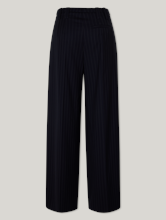 Bild von Bundfaltenhose mit Nadelstreifen