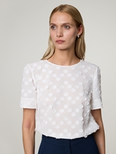 Bild von Blusenshirt mit Applikationen